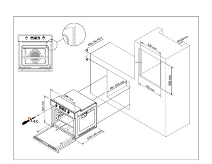 everglades - EVBI4601 - Inbouw Oven